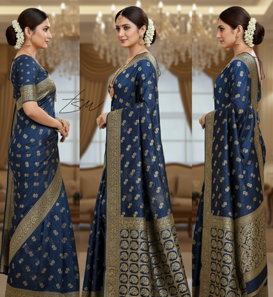 Silk Banarasi Floral